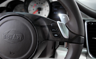Illustration for article titled There I Fixed It: TechArt Fixes FUBAR Porsche Paddles